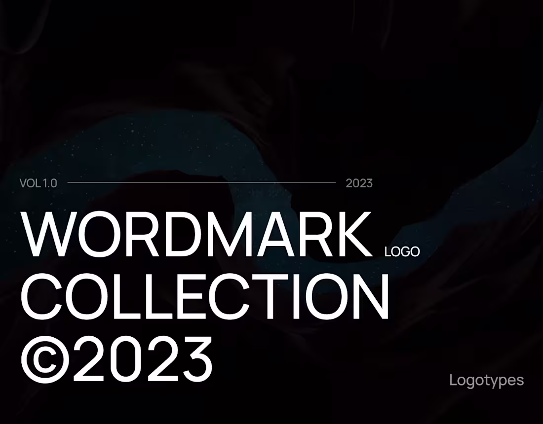 Cover image for Wordmark Logo Collection 2023©