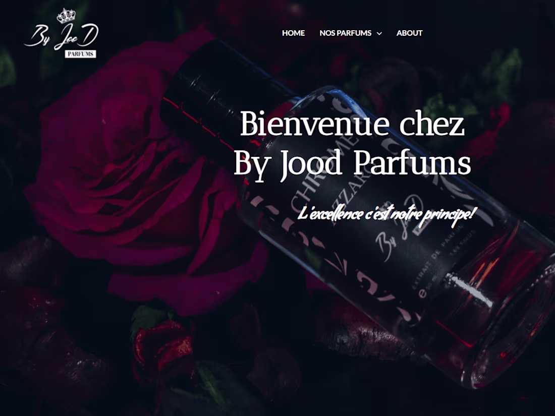 Cover image for By Jood – Officiel site web By Jood Parfums