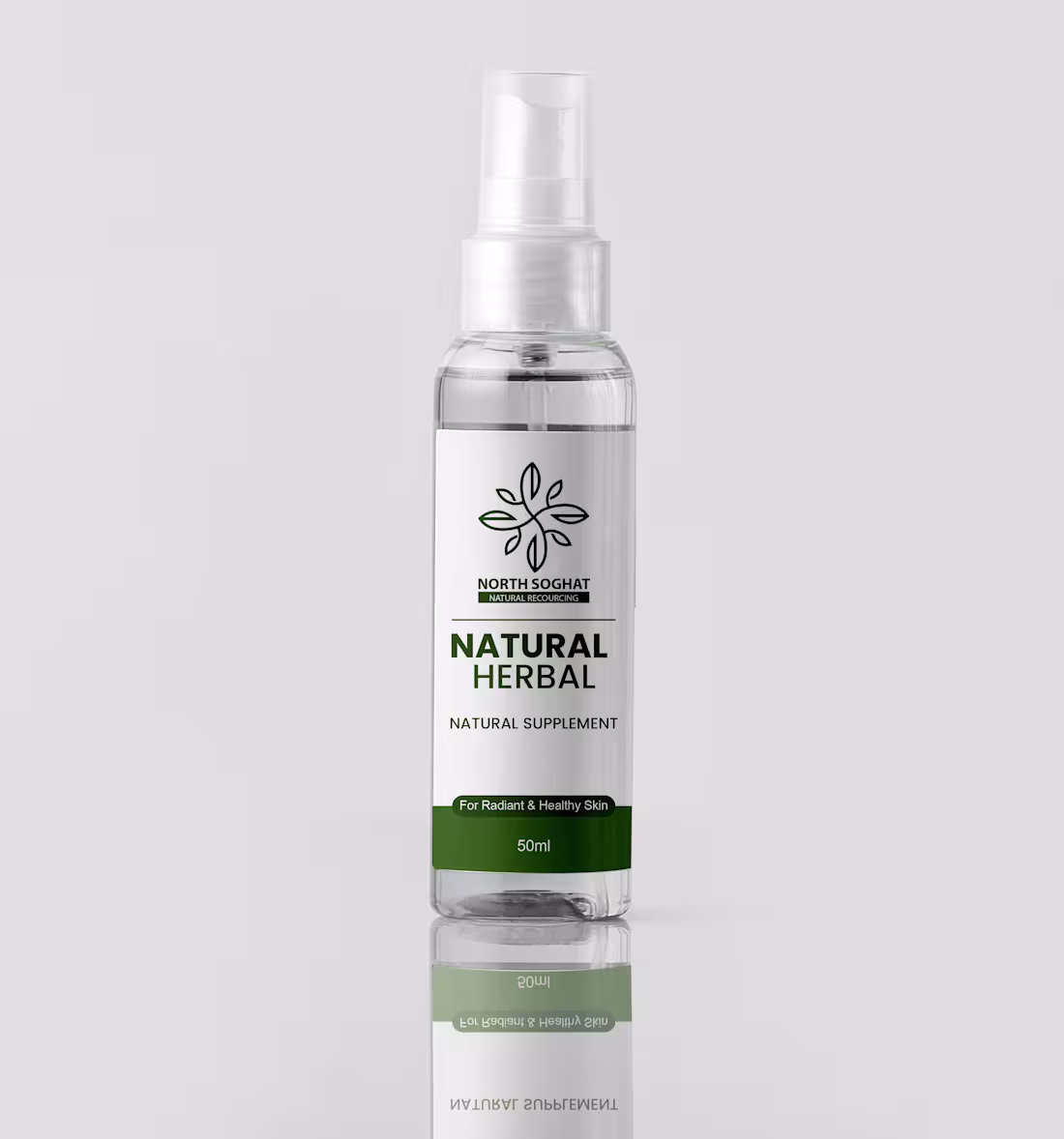 Cover image for Herbal Oil_ Mockup Design.