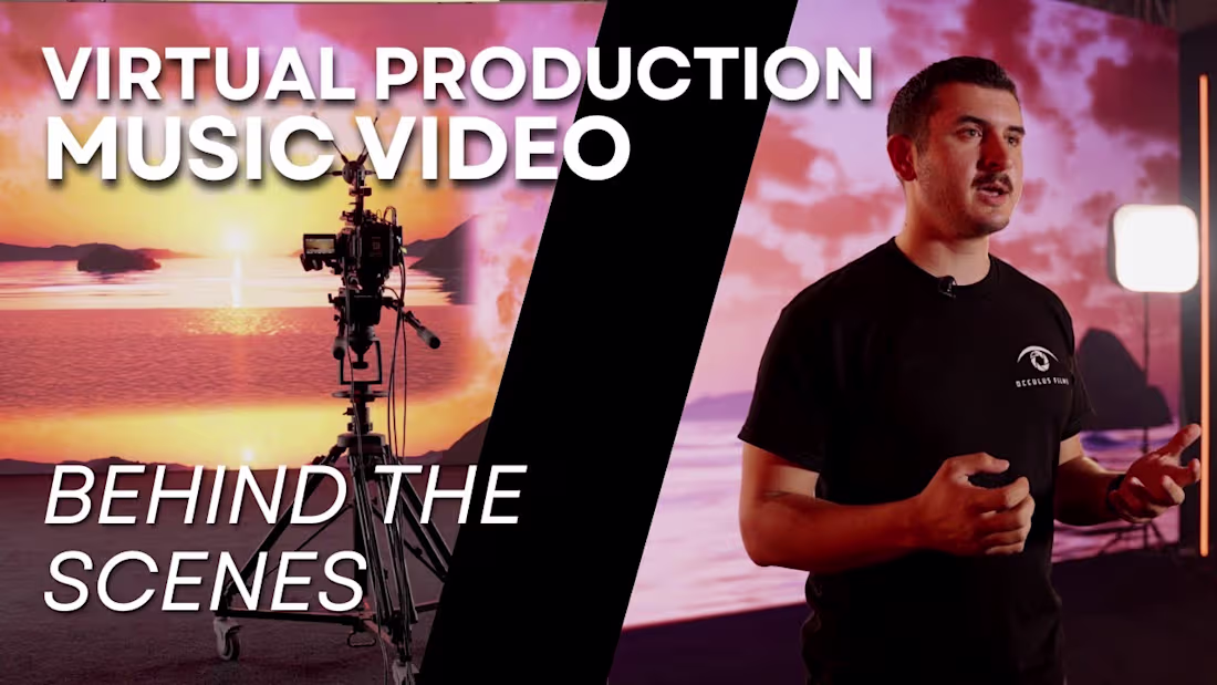 Cover image for Virtual Production & Unreal Engine Music Video | Behind the Sce…