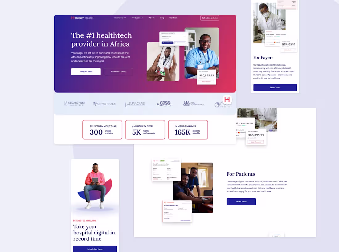 Cover image for Medical Landing page
