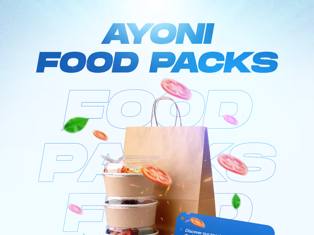 Cover image for Modern Food Business Branding – Logo, Packaging & Social Media
