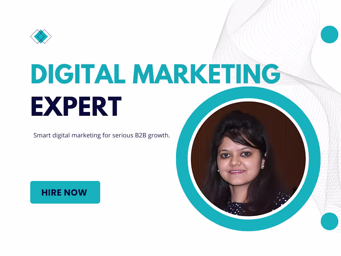 Cover image for B2B Marketing Expert | Digital Strategy, Lead Gen and ABM 