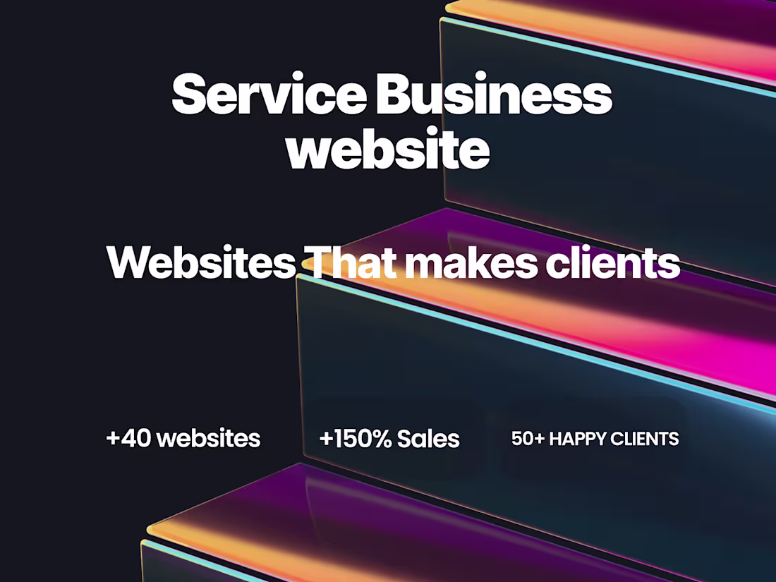 Cover image for Service Business Websites – Turn Visitors into Clients