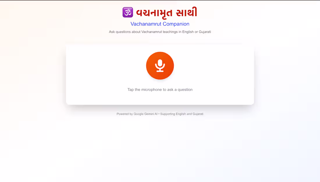 Cover image for Vachnamurt is AI enable Chat