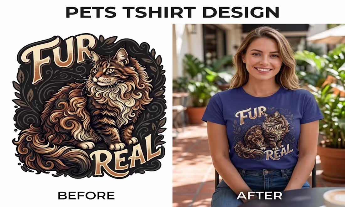Cover image for Custom AI-Powered T-Shirt Designs &