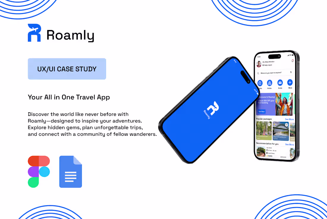Cover image for Roamly Mobile Travel App