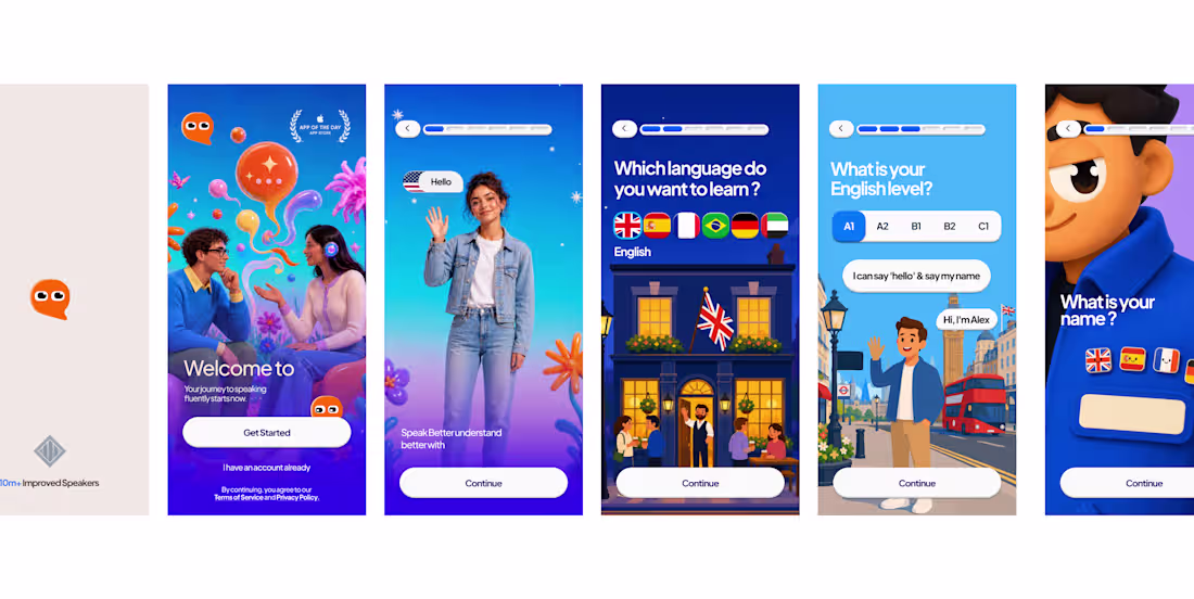 Cover image for A colorful mobile UX/UI concept