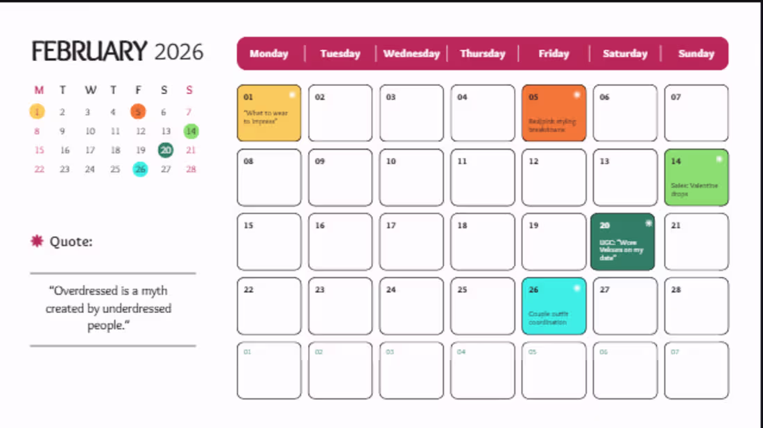 Cover image for Built a content calendar that