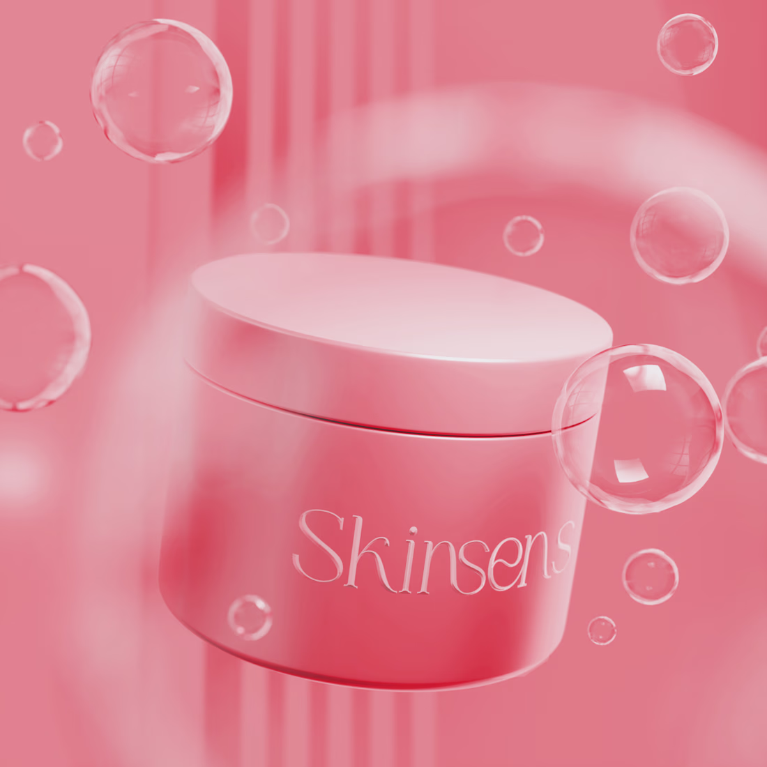Cover image for SKINSENS is a skincare product. I made this beautiful Produc...