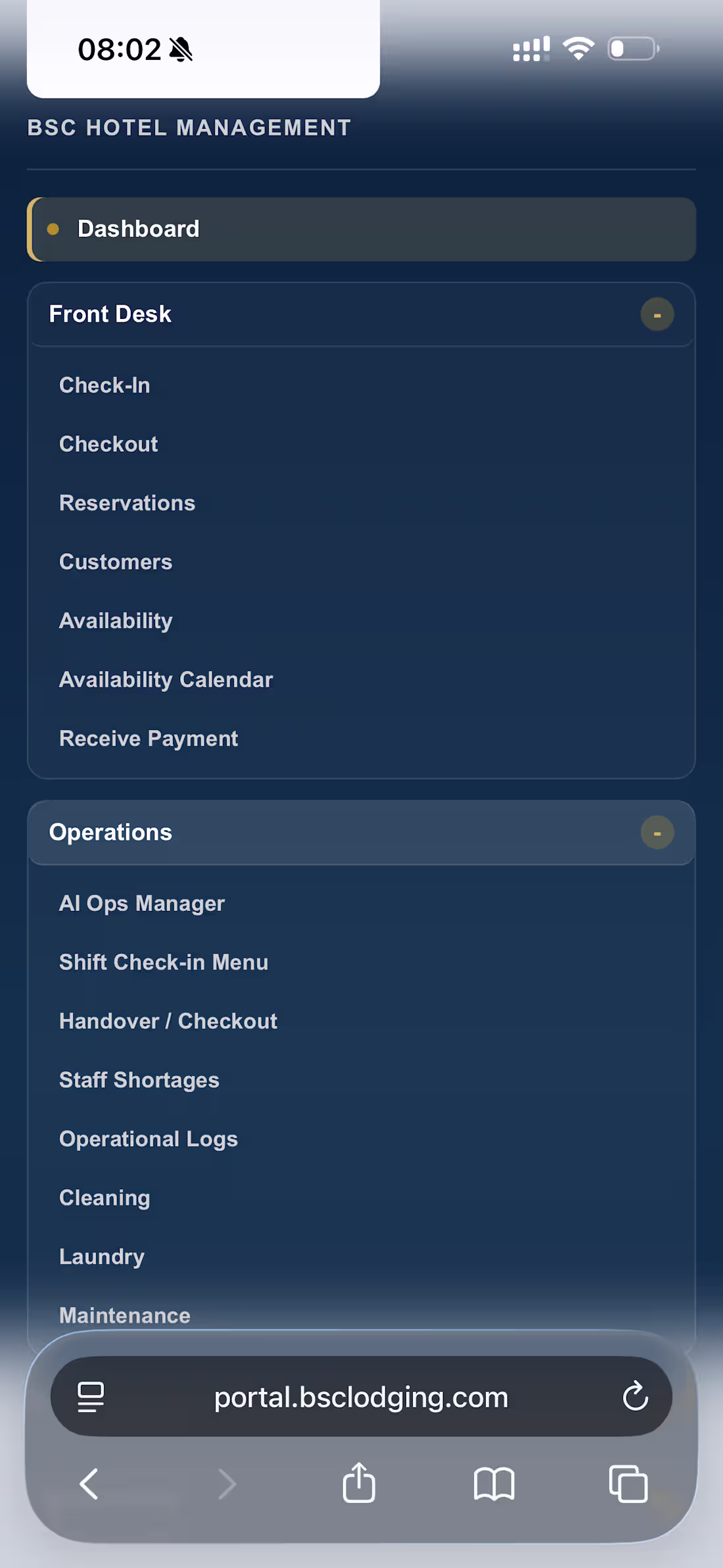 Cover image for Hotel Management System
Designed and developed