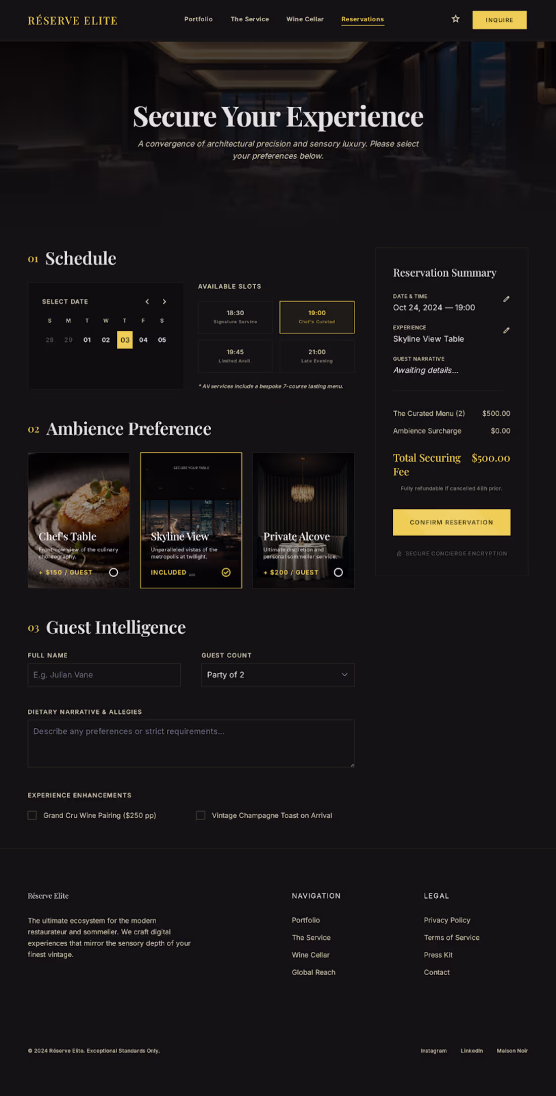 Cover image for Designed a luxury SaaS platform