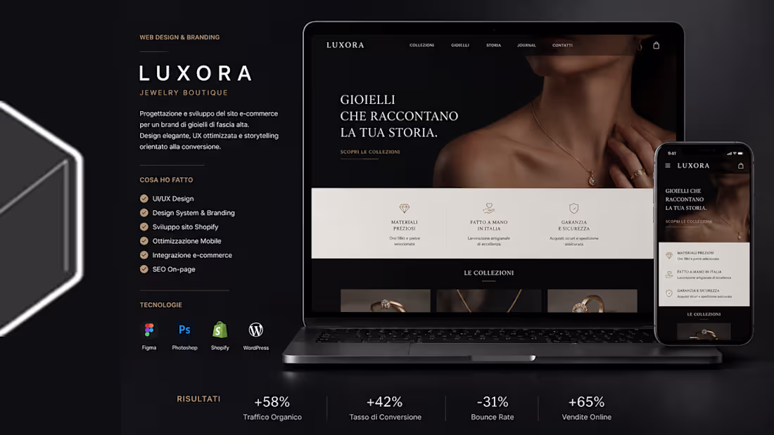 Cover image for Luxora — Luxury Jewelry E-commerce