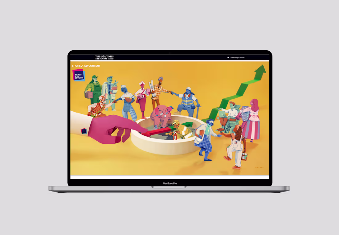 Cover image for The Times Top50 Employers for Gender Equality
