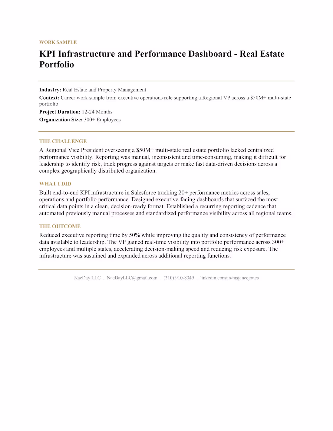 Cover image for Built Salesforce KPI infrastructure tracking