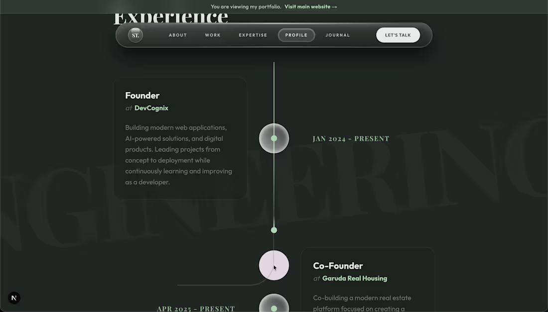 Cover image for Designed and developed a modern,