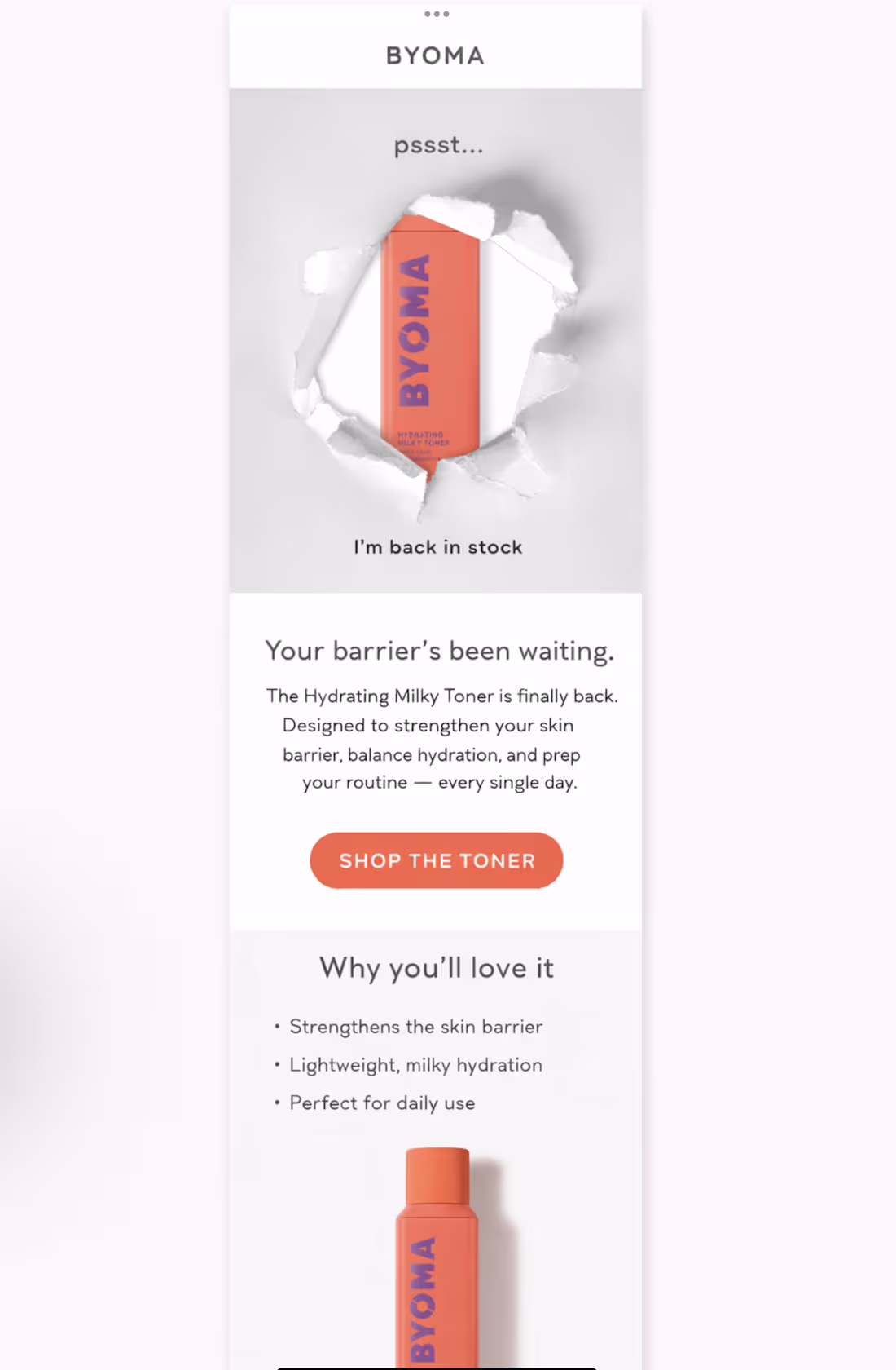 Cover image for Skincare Email Campaign Design (Mock