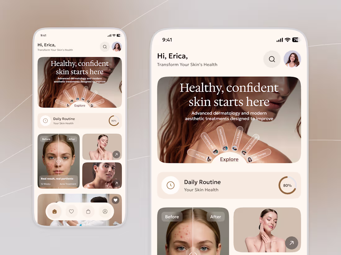 Cover image for SkinLab – Modern Dermatology App