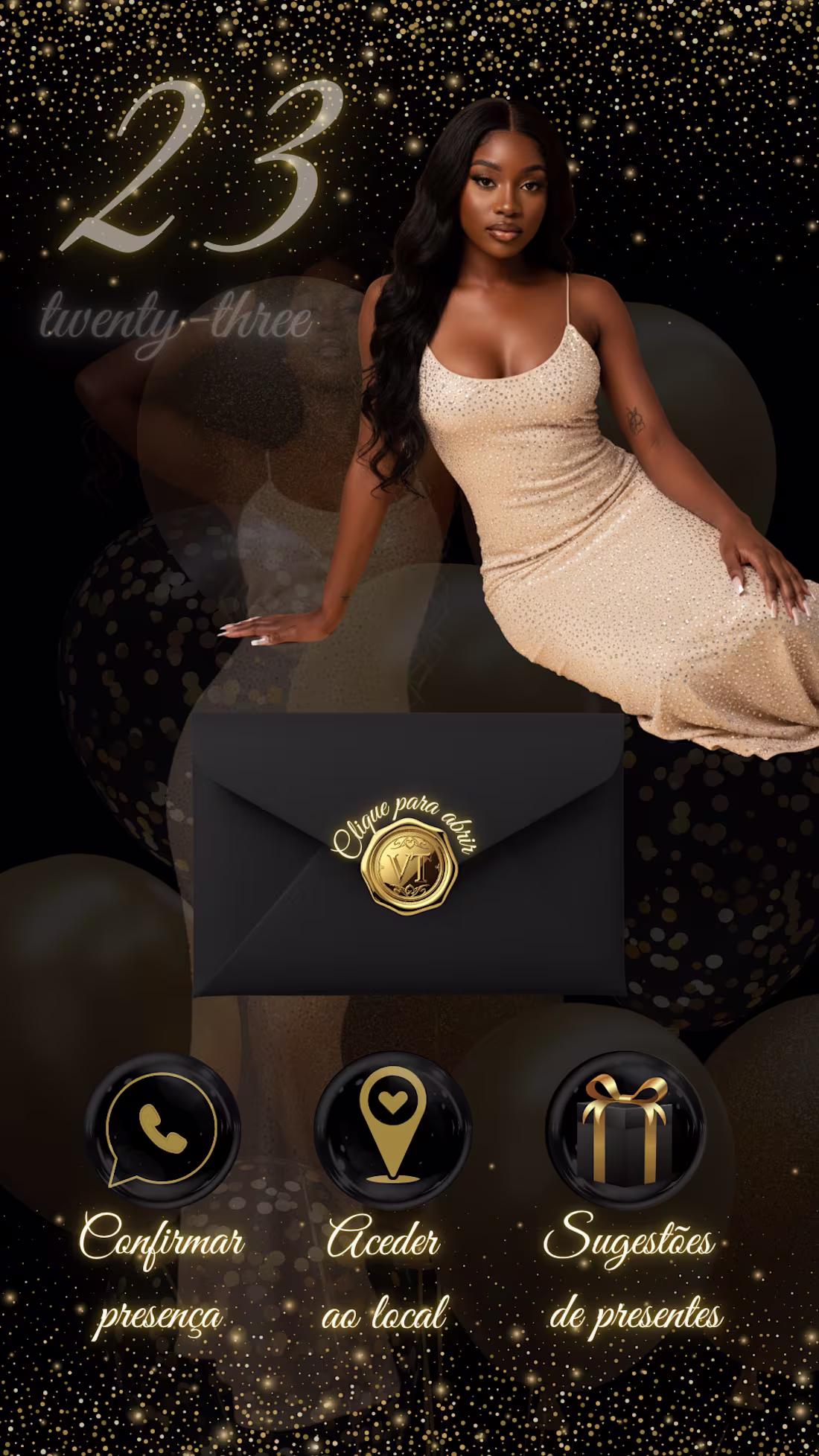 Cover image for Premium Video & Website Invitation with RSVP, Countdown & G.Maps