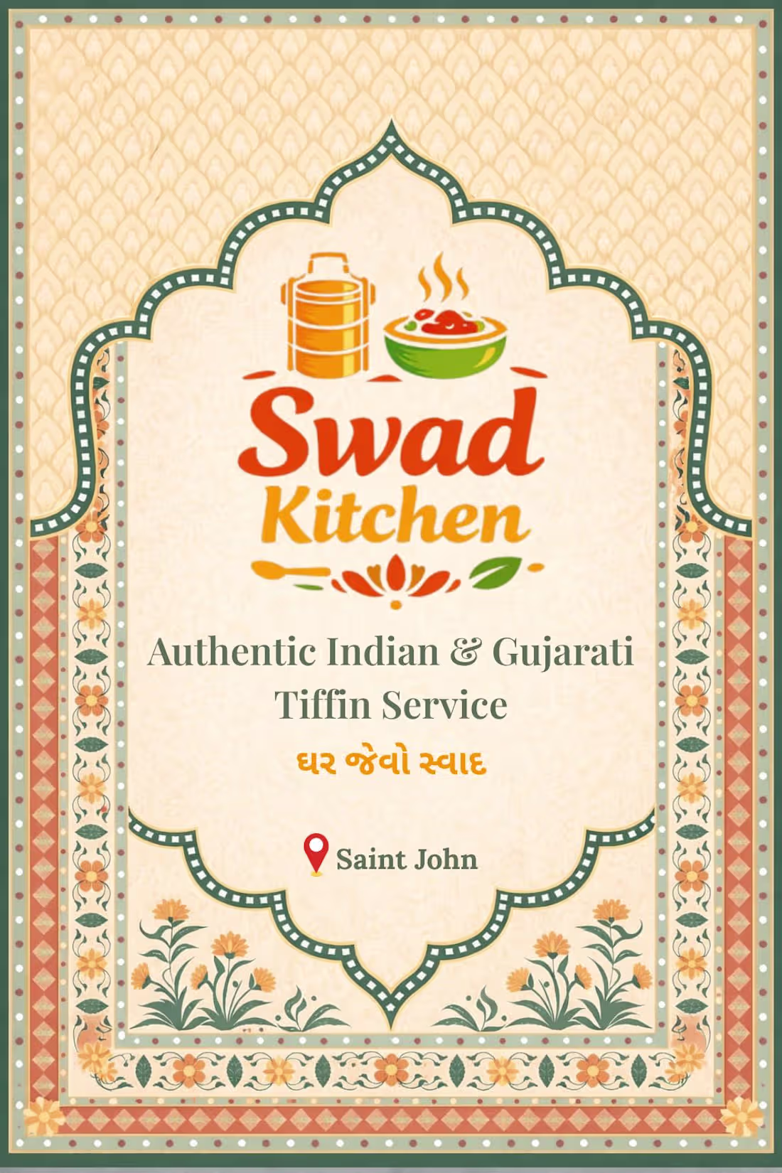 Cover image for Complete Menu Design for Indian & Gujarati Tiffin Service Cl...