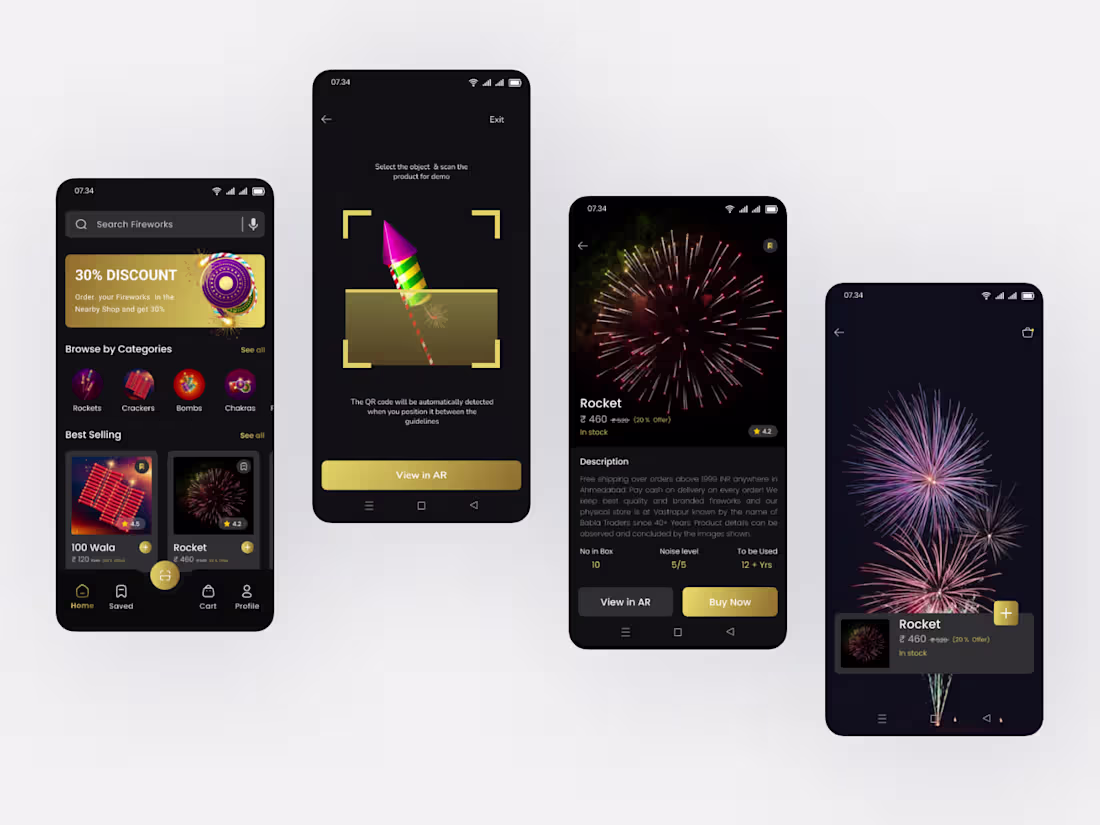 Cover image for Mobile App - UI Design
