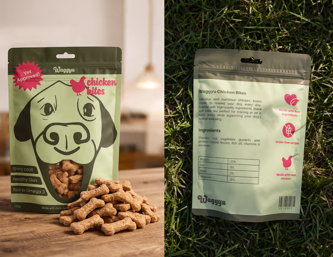 Cover image for Dog Food Package Design