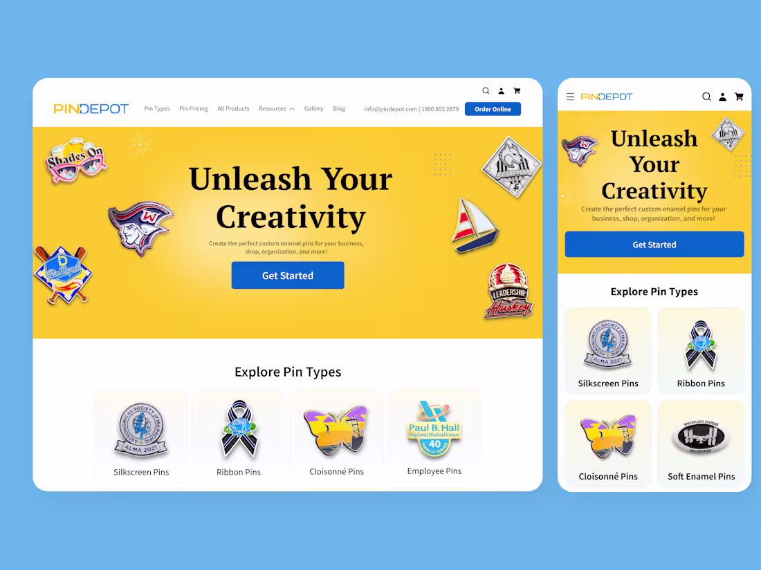 Cover image for Revamp of Pindepot Website