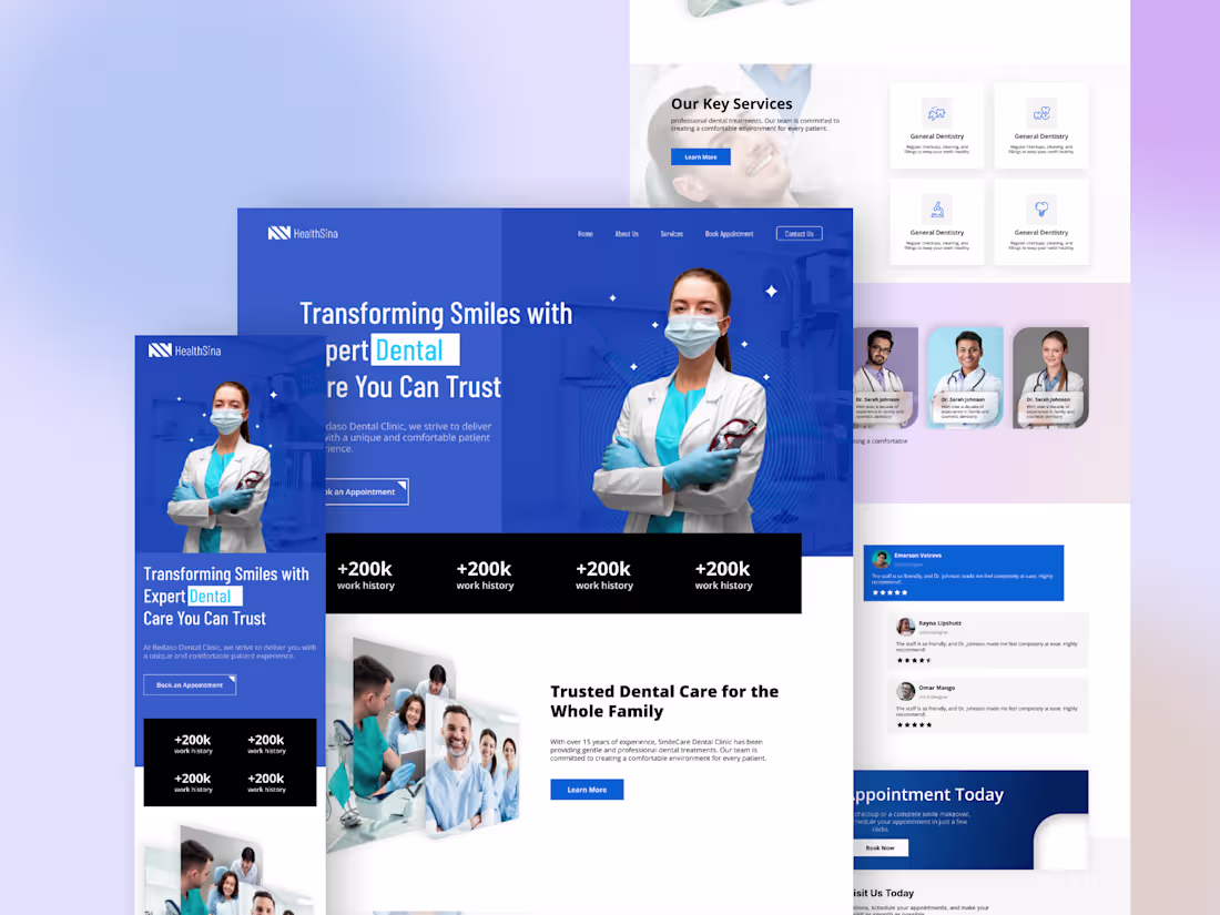 Cover image for Dental Booking Platform for BrightSmile