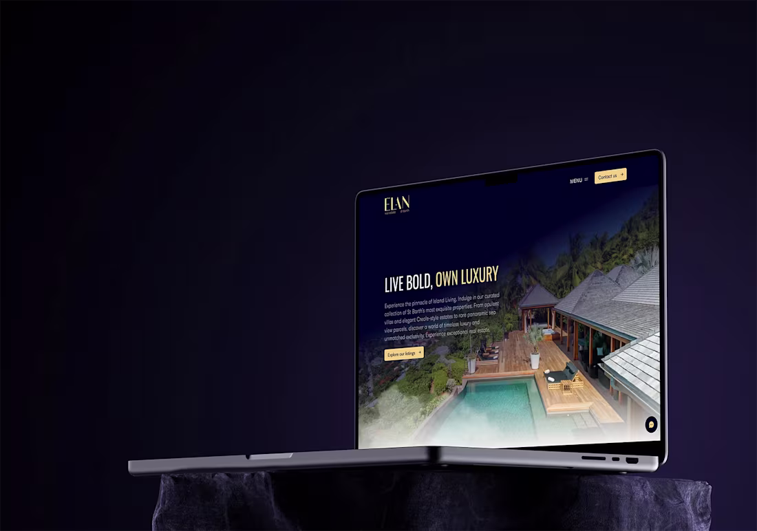 Cover image for Elan Real Estate | Website Redesign