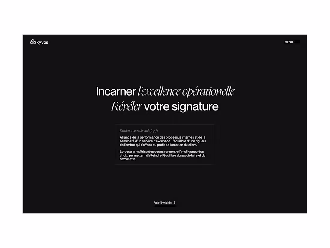 Cover image for Kyvos | Strategic consulting for