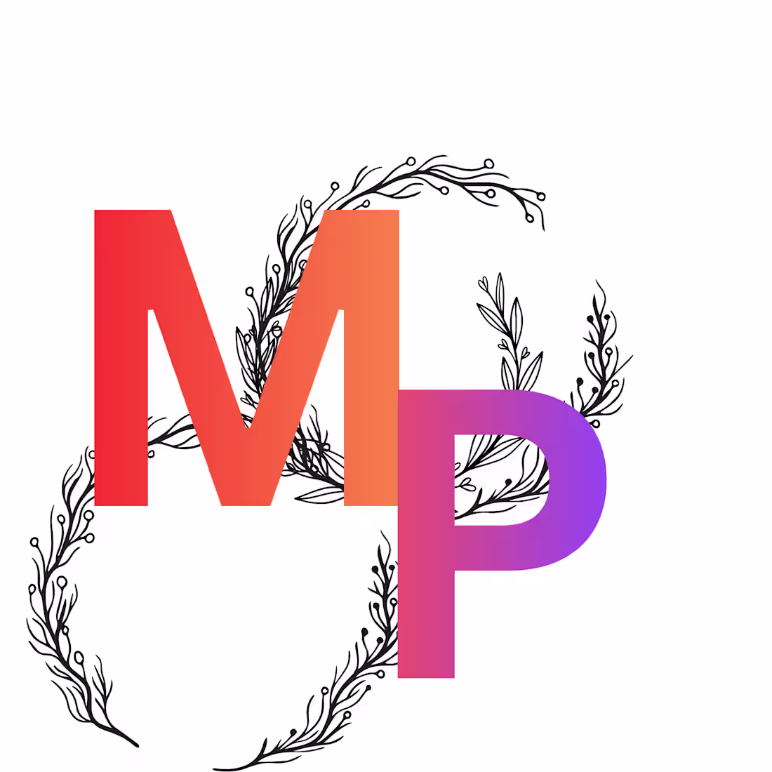 Cover image for modern corporate MP Letter mark