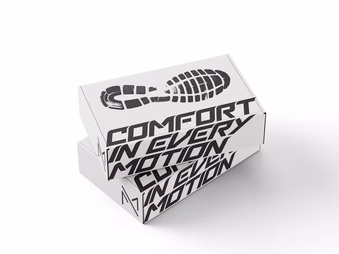 Cover image for Designs for sneaker box packaging