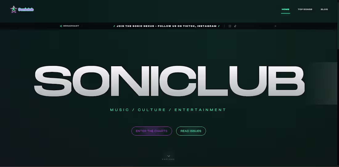 Cover image for Soniclub, Egypt's Digital Music Magazine