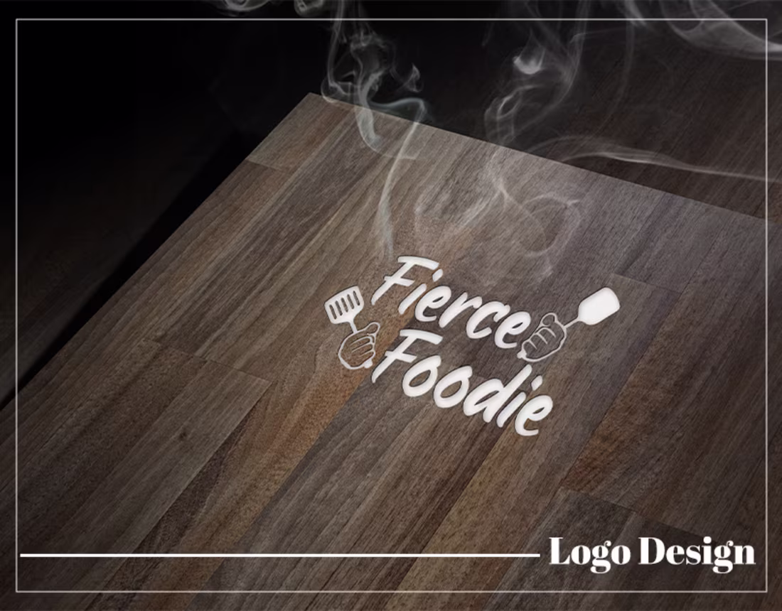 Cover image for Fierce Foodie | Food Logo Design