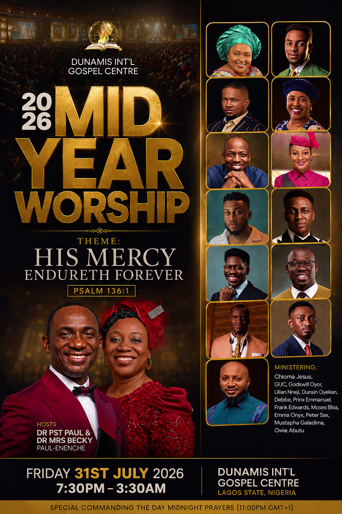 Cover image for Church flyer