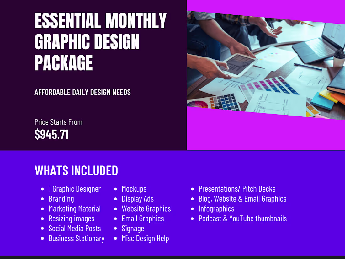 Cover image for On-Demand Graphic Design Services For Daily Design Needs