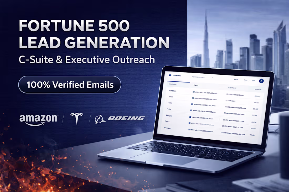 Cover image for Fortune 500 Decision Makers: Direct