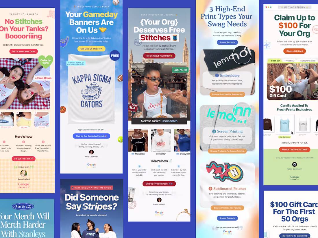 Cover image for Email Design for Fresh Prints