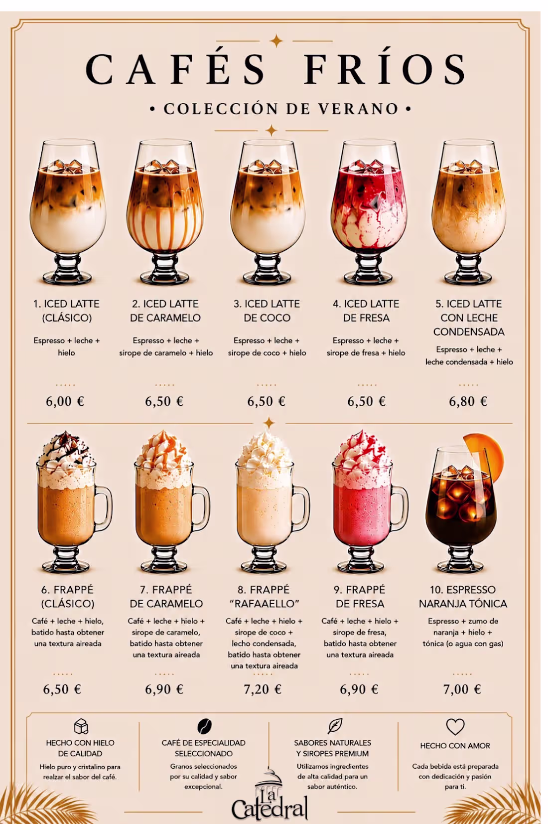 Cover image for Summer Coffee Menu Design
This project
