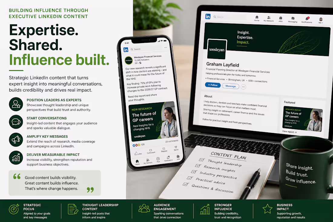 Cover image for Building Influence Through Executive LinkedIn