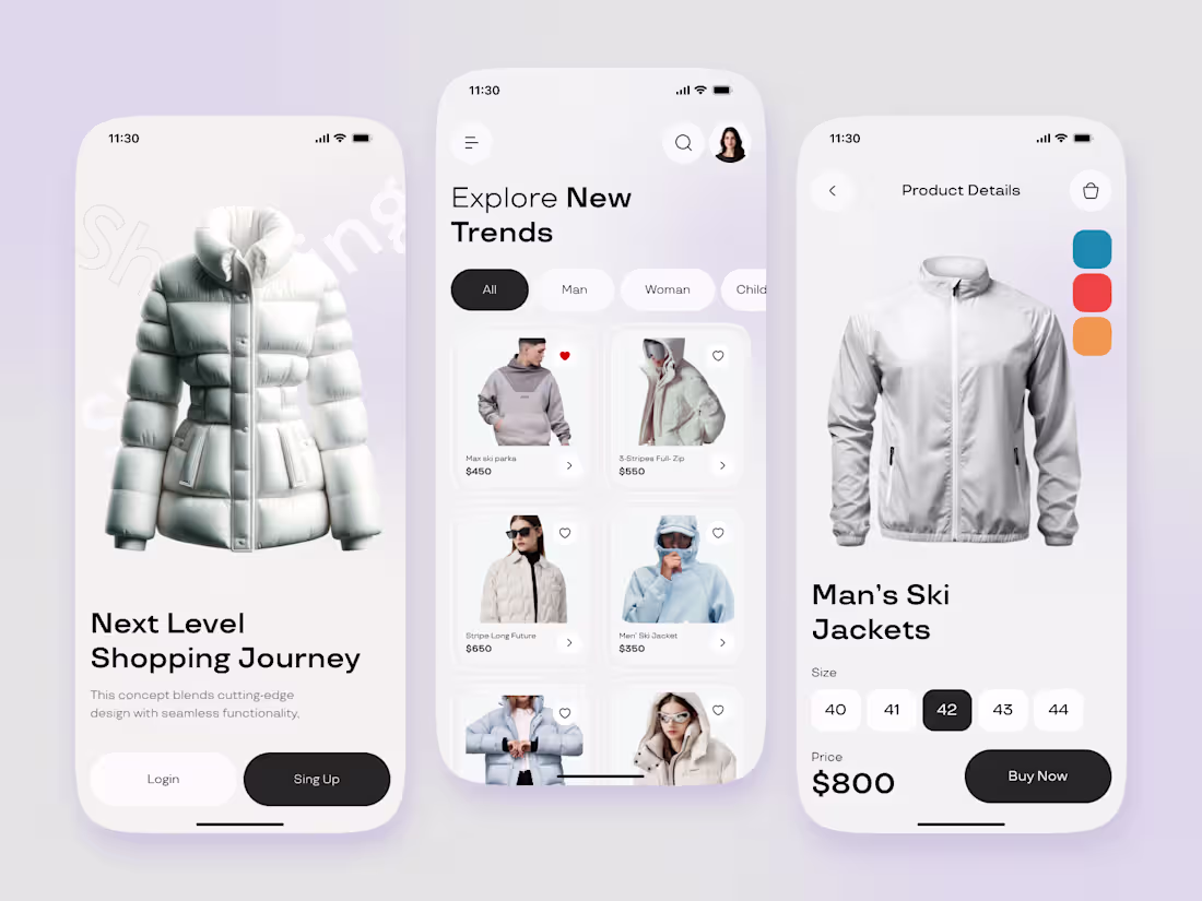 Cover image for Hi Guys, 👋 This is my exploration for Modern Fashion E-Comm...