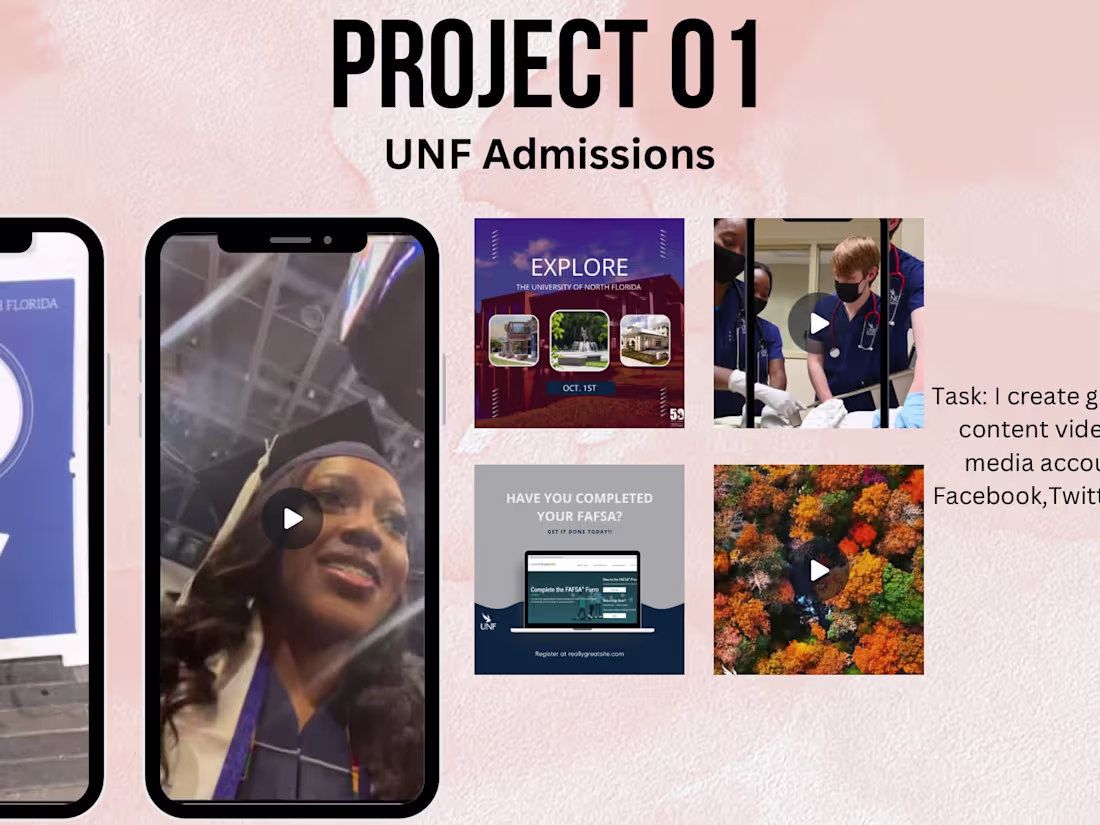 Cover image for UNF Admissions