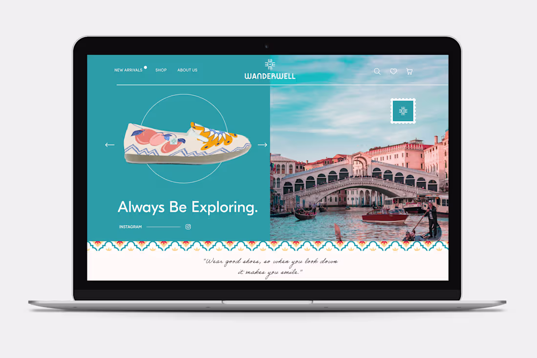 Cover image for WanderWell - Brand Identity &