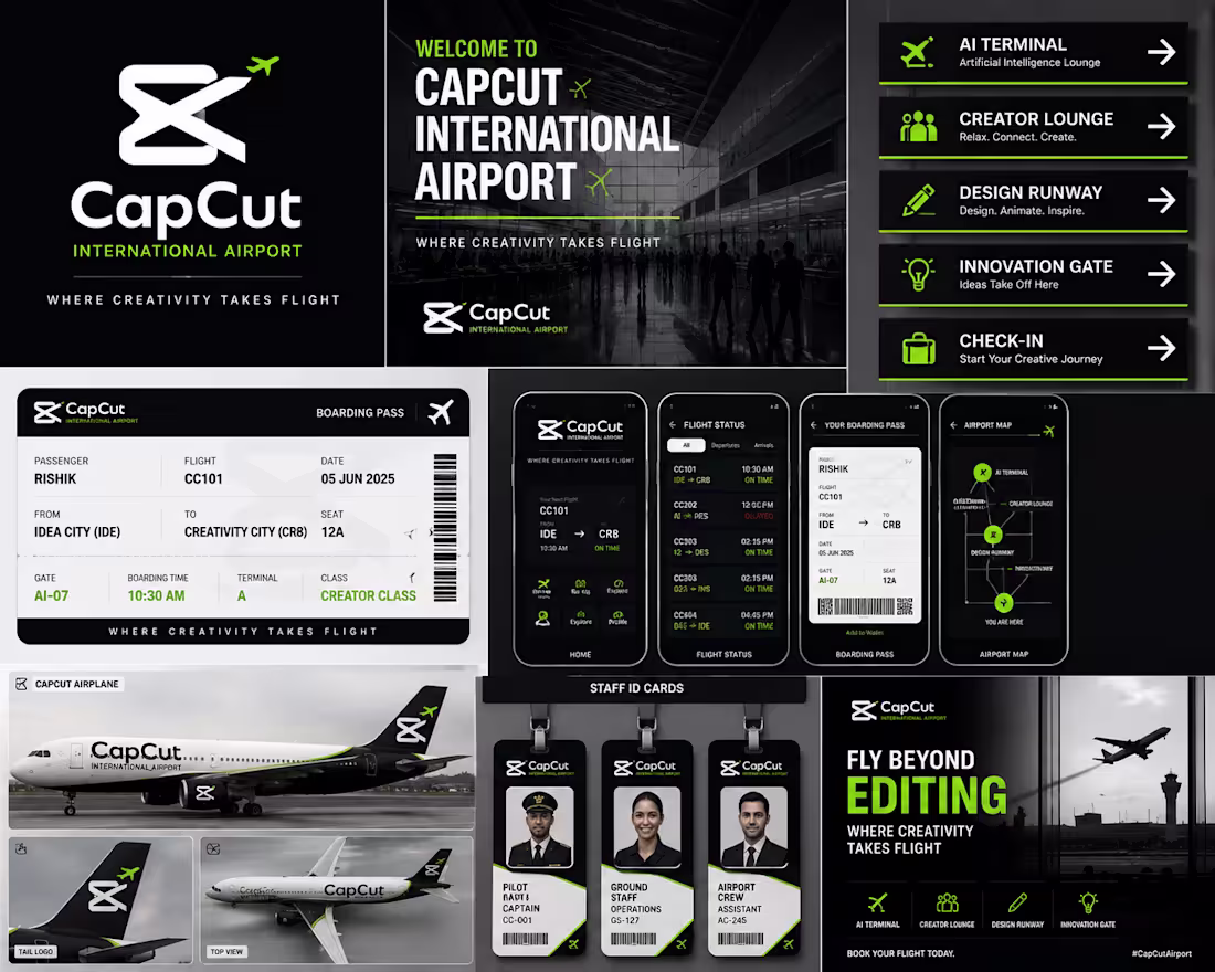 Cover image for ✈️ CapCut International Airport –