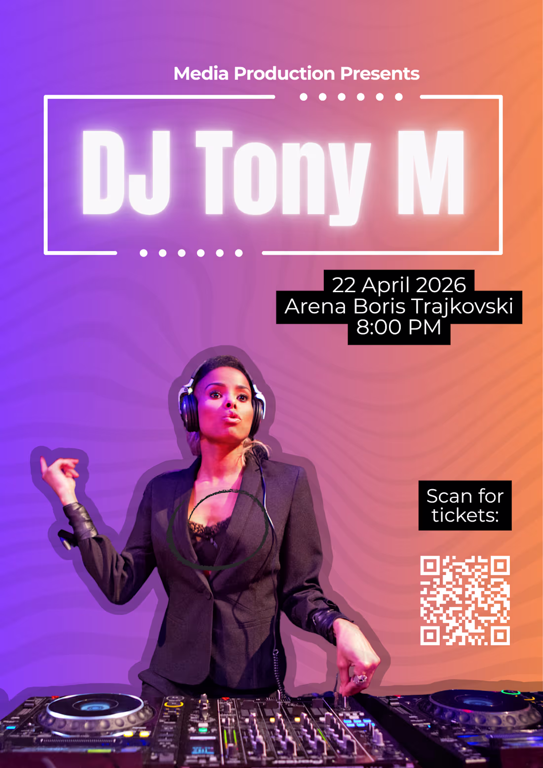 Cover image for Poster for upcoming concert.
