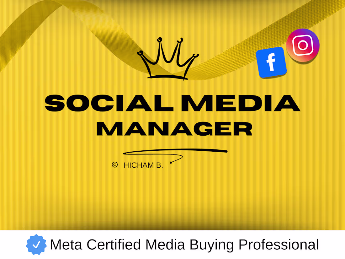 Cover image for Social media management and content creation