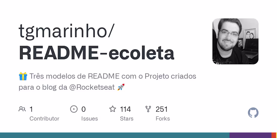 Cover image for 🎁 Três modelos de README - PT/Br and En