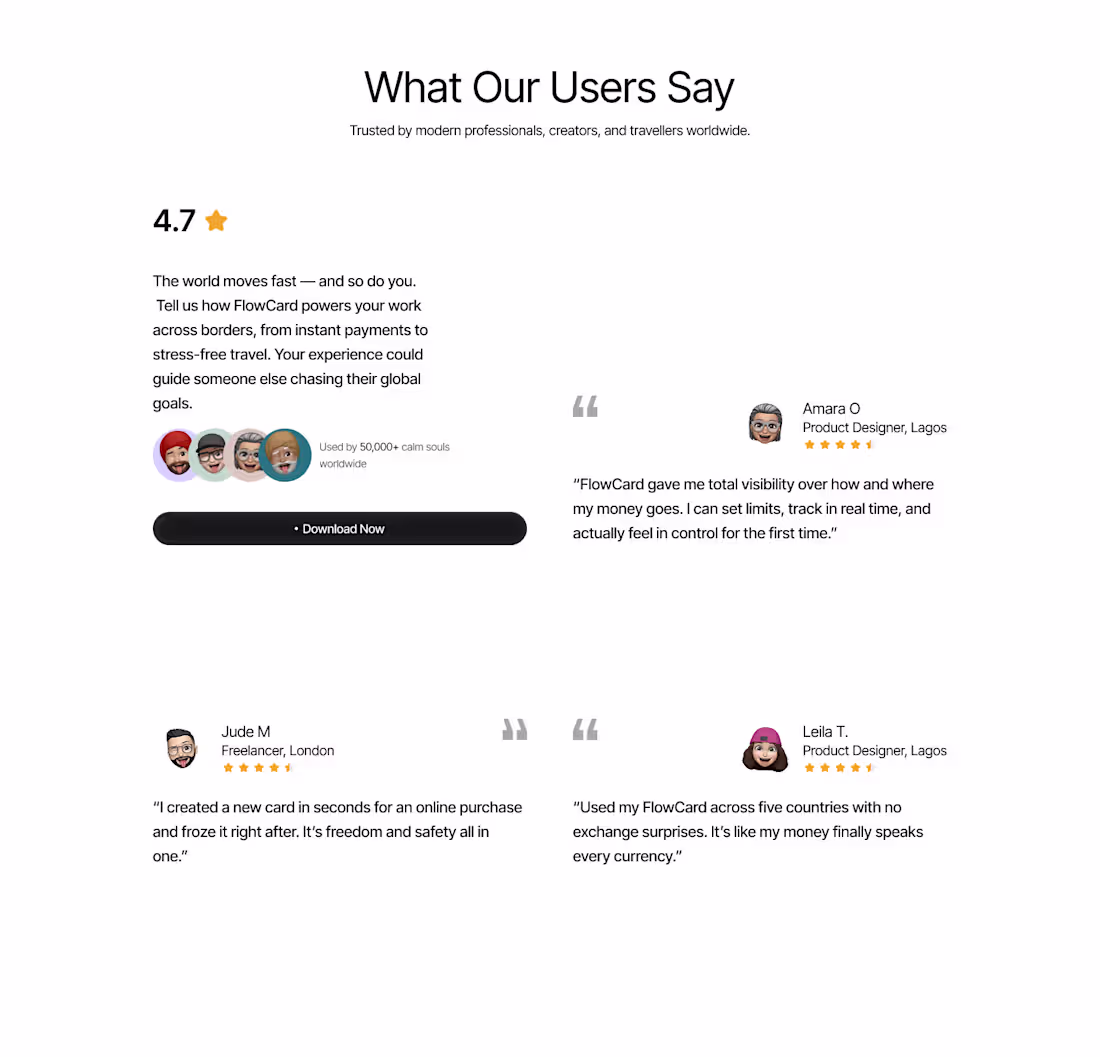 Cover image for Designed this User Reviews Section What do we think Clean or...