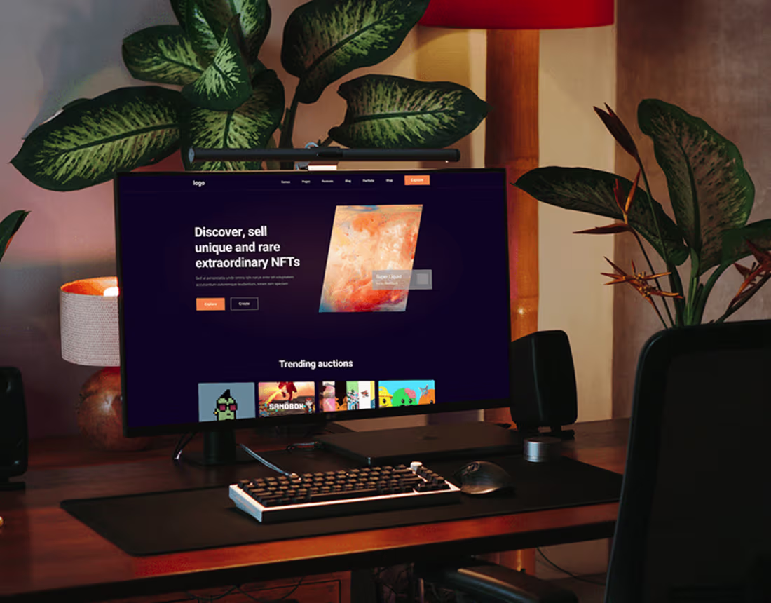 Cover image for Discover NFT Website Design | New Concept