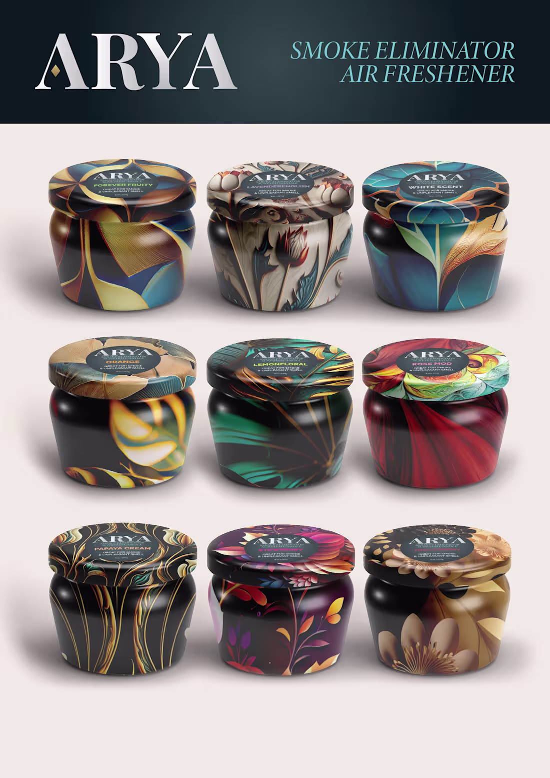 Cover image for Arya Company Label Design
Designed a